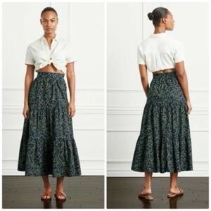 Hill House Midnight Garden Camilla Skirt Size S